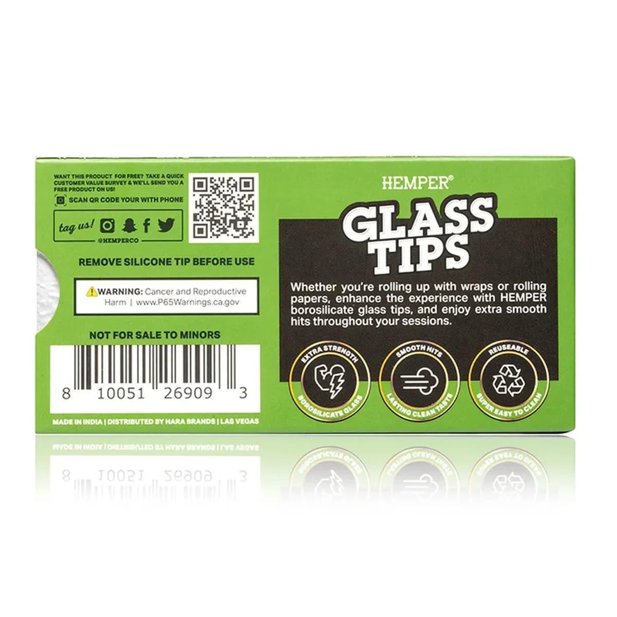 Glasfilter tips