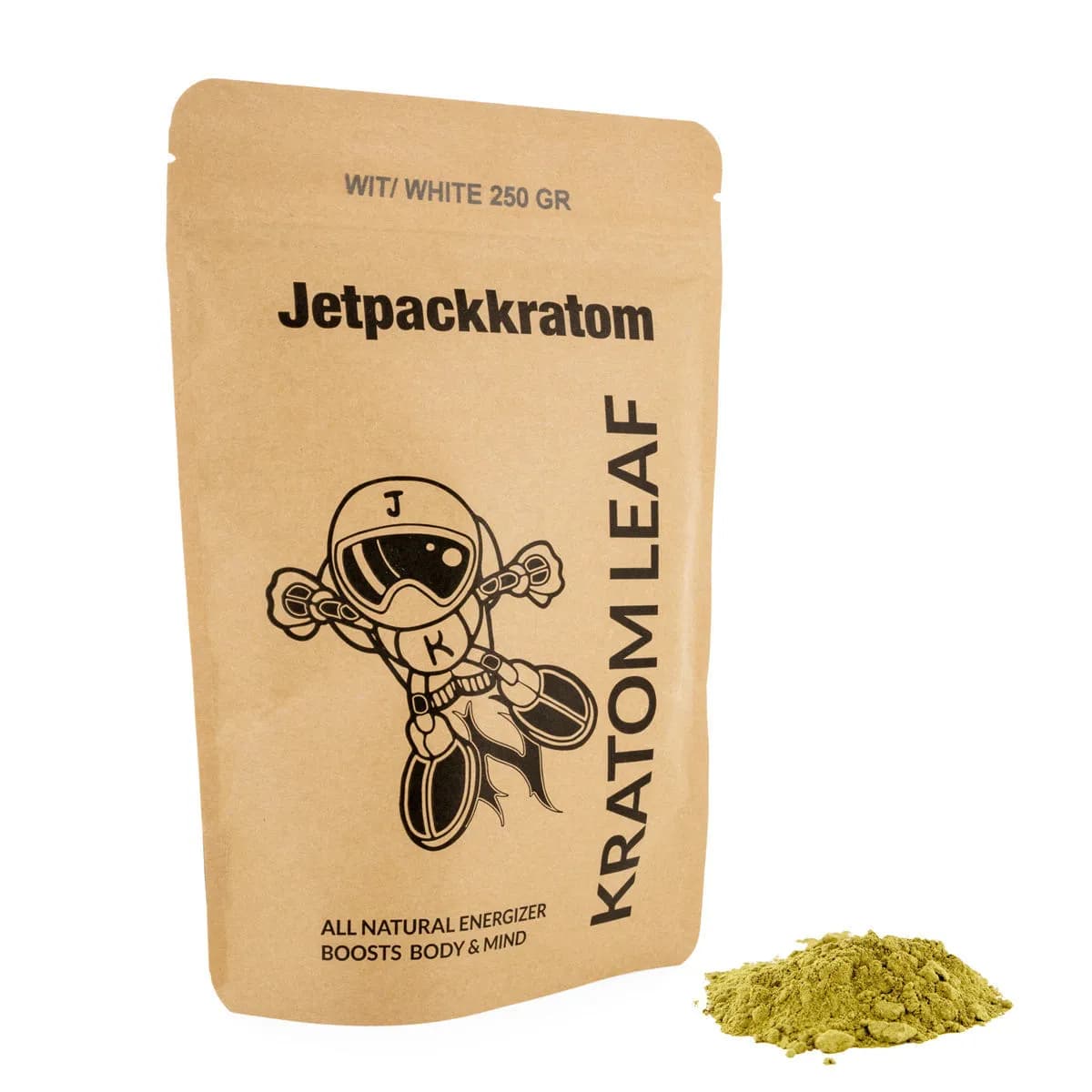 Jetpackkratom Kratom Hvidt Pulver