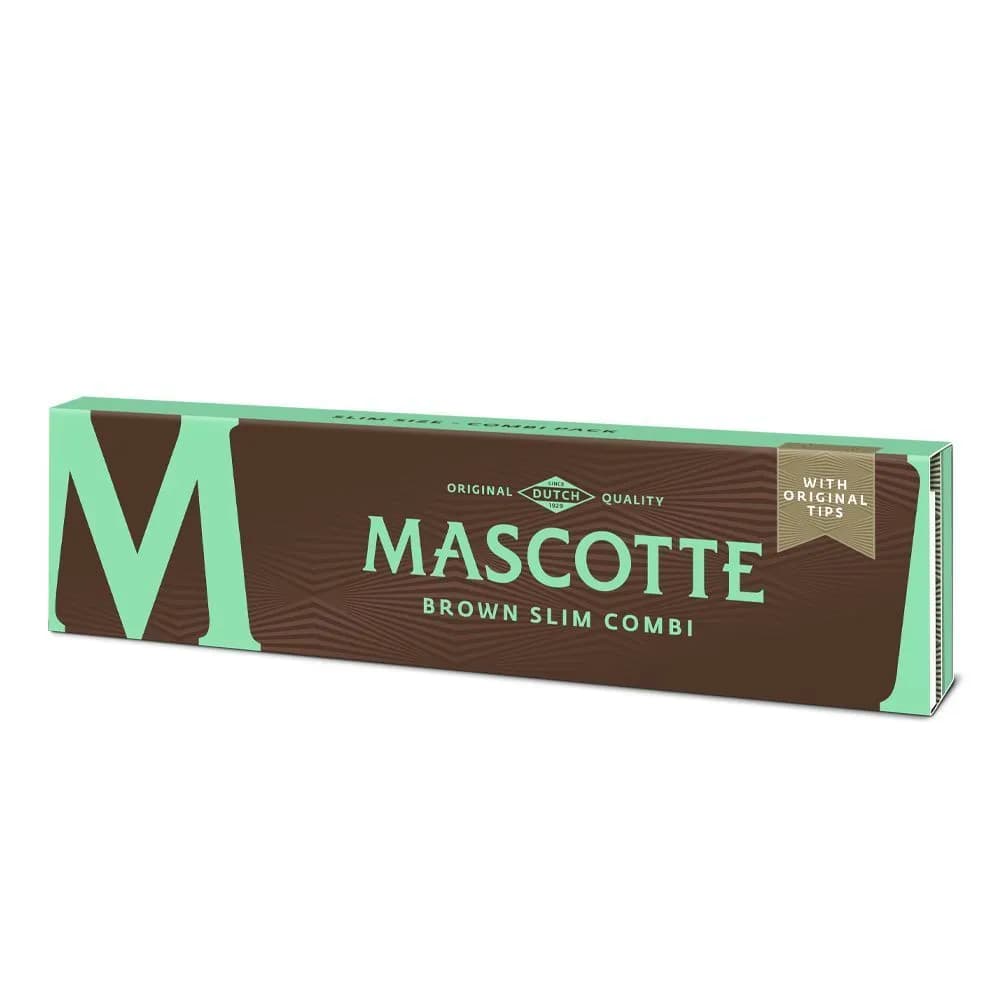 Mascotte Brown Slim Size rullepapir + afrivelige tips