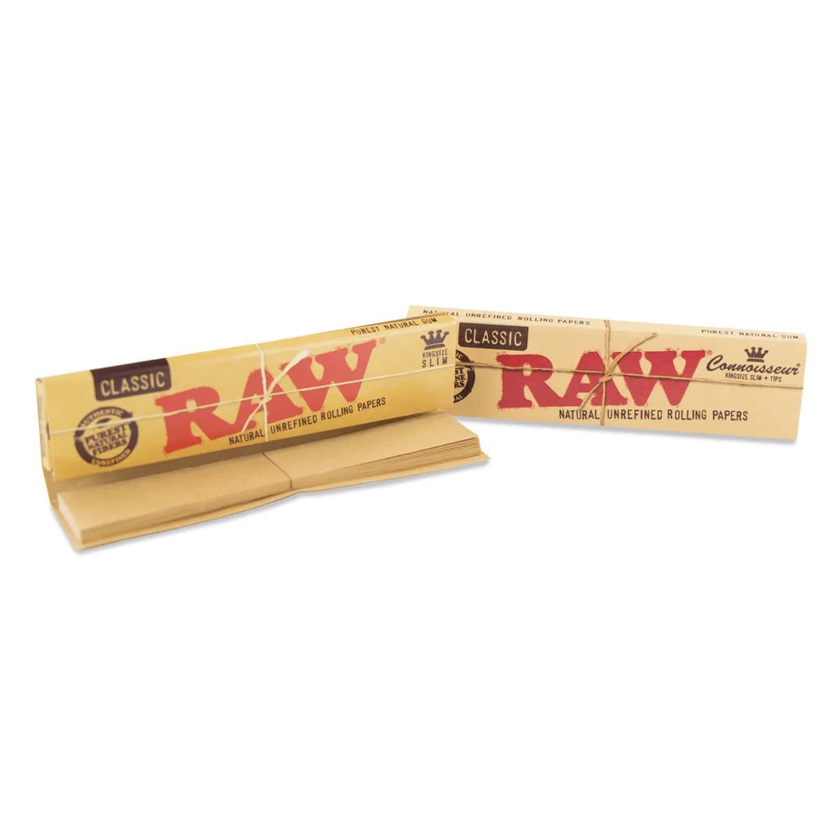 RAW Connoisseur Rullepapir King Size + Tips