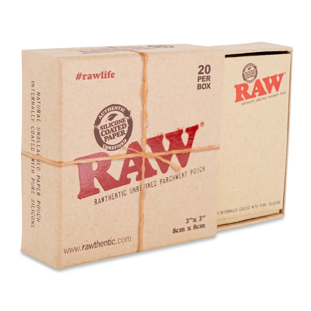 RAW silikonebelagt bagepapirspose
