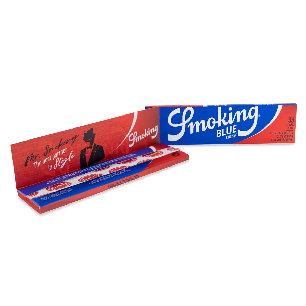 Smoking Blue King Size Rullepapir