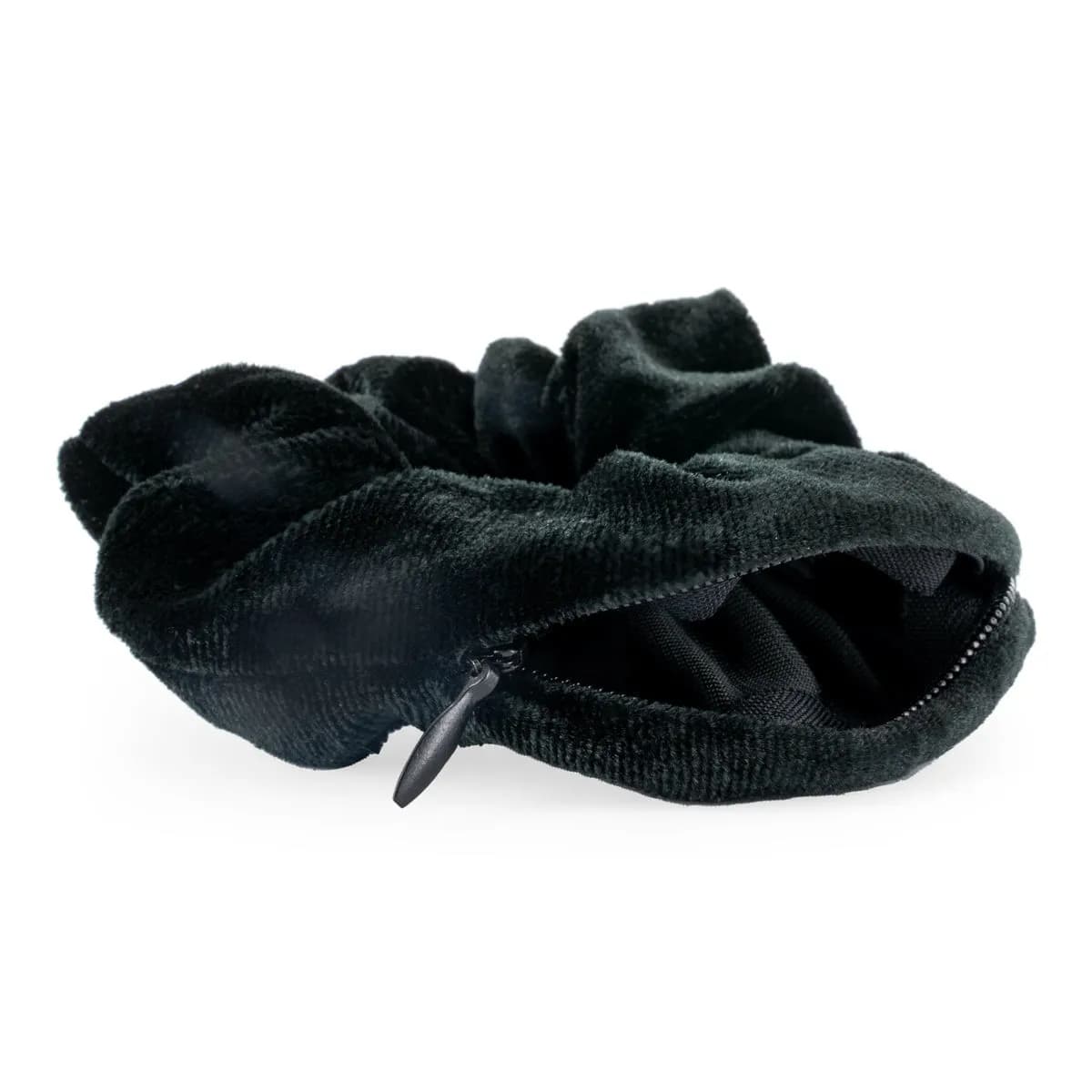Stash Scrunchie med skjult lynlås