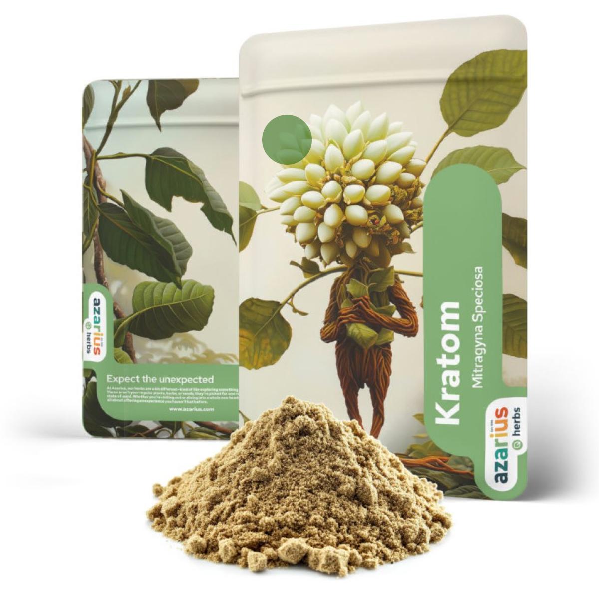 Azarius Kratompulver (50g) — billede 2