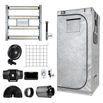 Growtelt-kit 80x80x180
