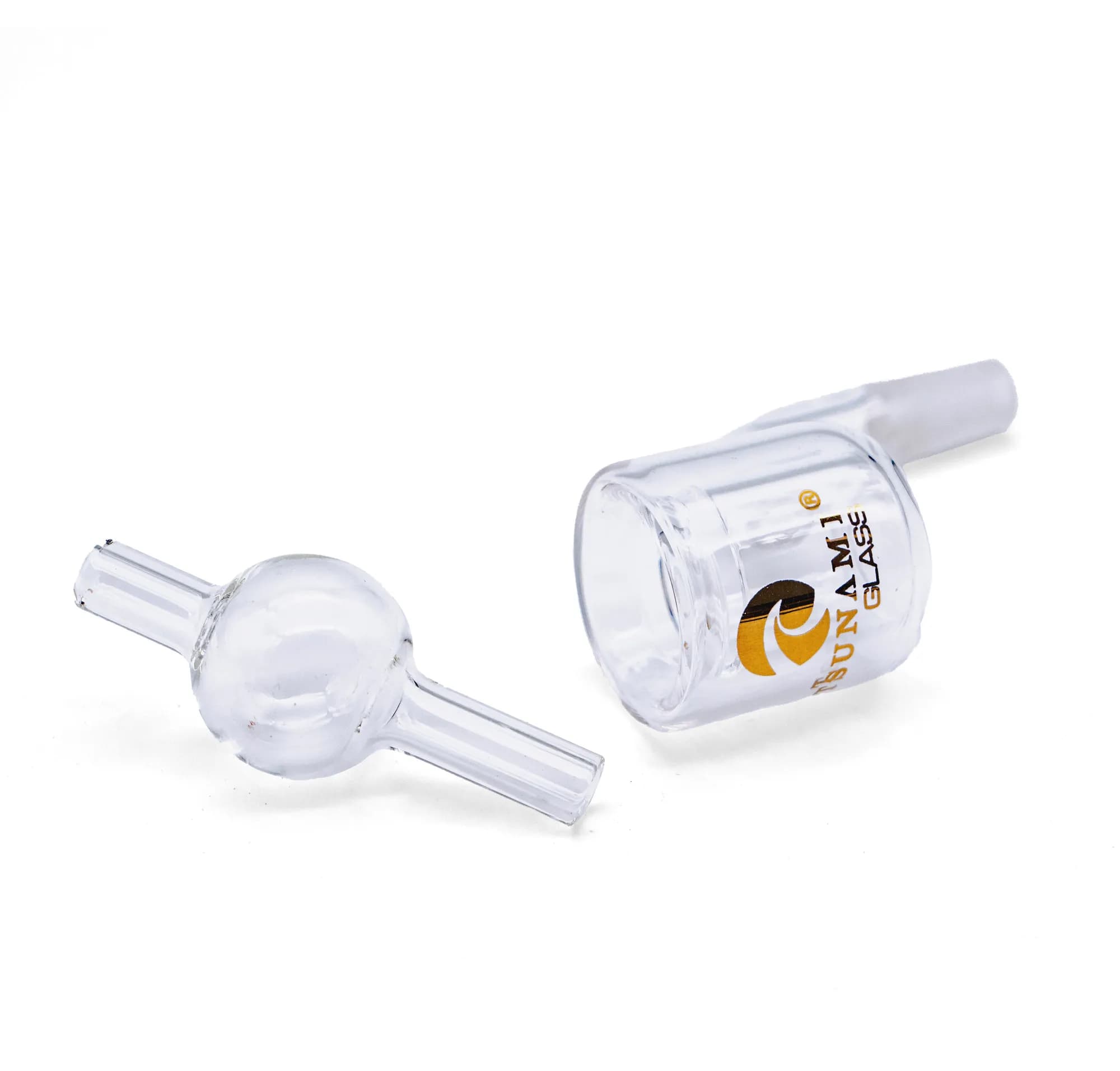 Termisk kvarts-banger med carb cap (Tsunami Glass)