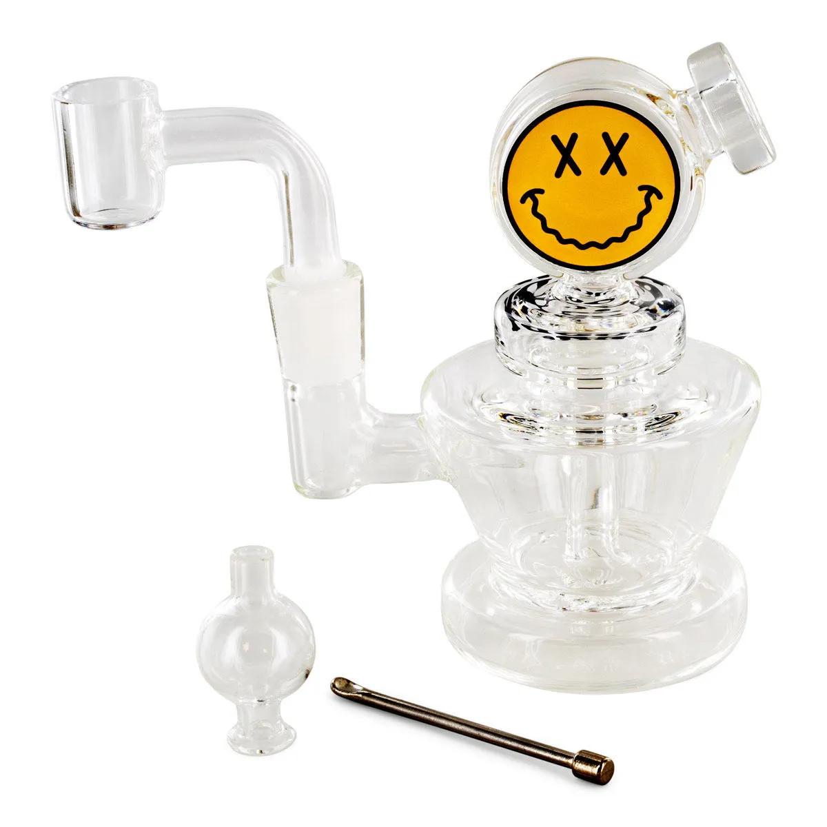 Goody Glass Big Face Mini Dab Rig