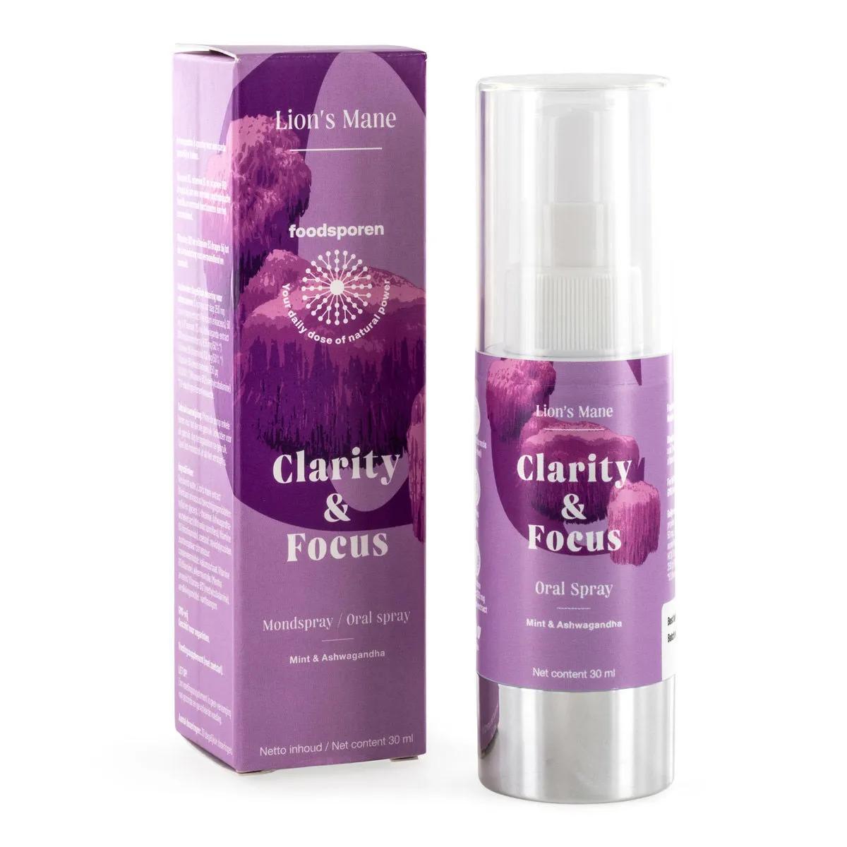 Clarity and Focus mundspray til fokus og klarhed