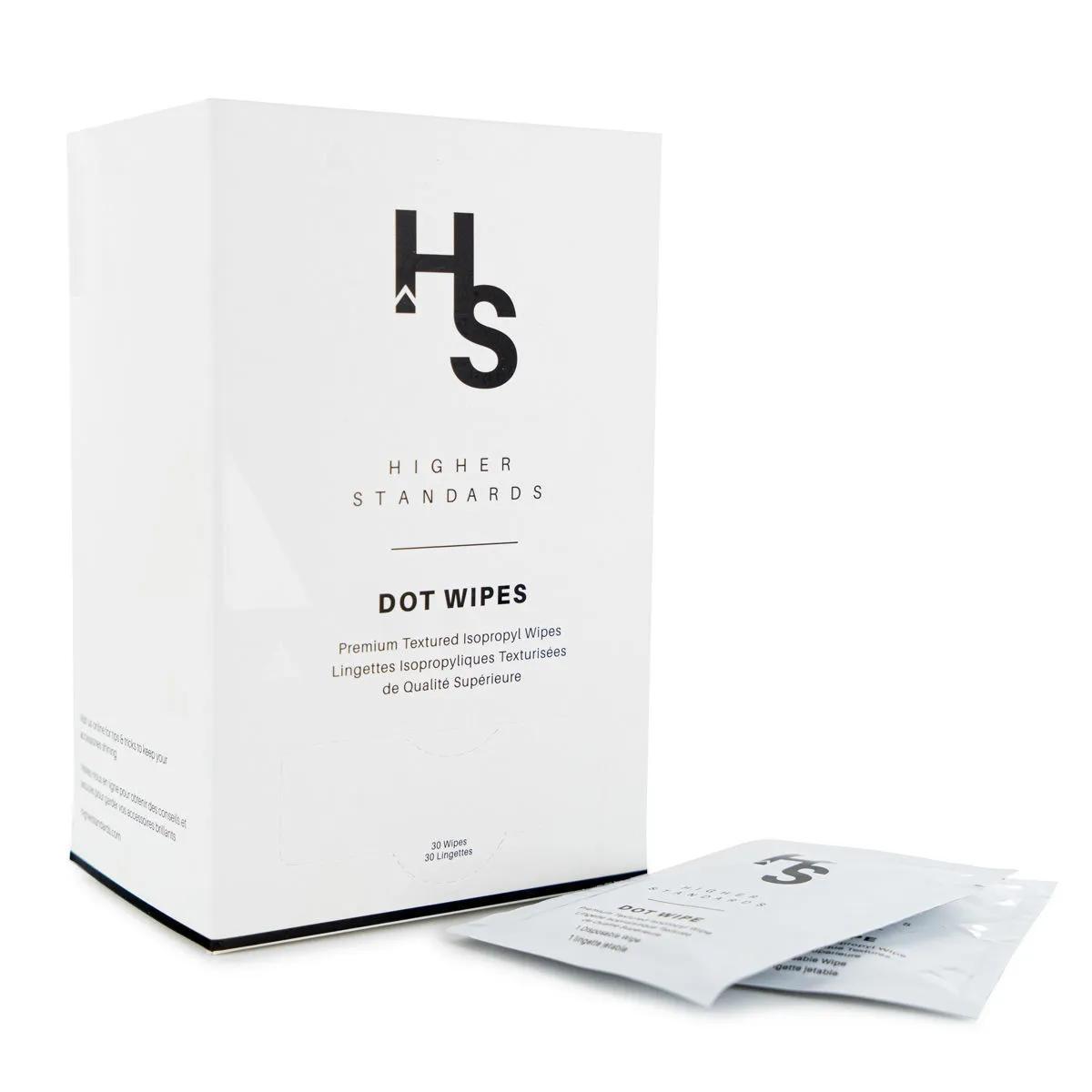 Higher Standards Dot Wipes – renseservietter til glas