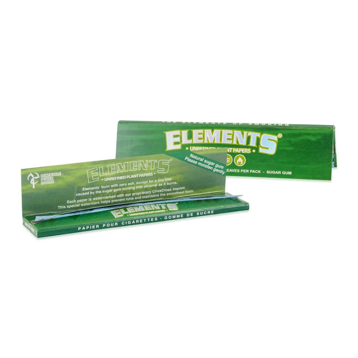 Elements King Size Slim plante-rullepapir