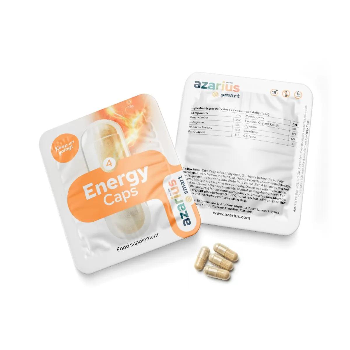 Energy Caps - naturlige energikapsler