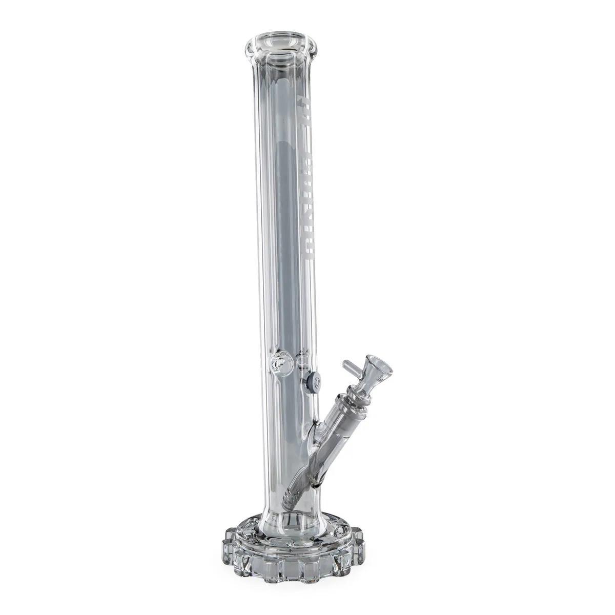 Blaze Glass Isbong i glas med tandhjulsdesign metallic