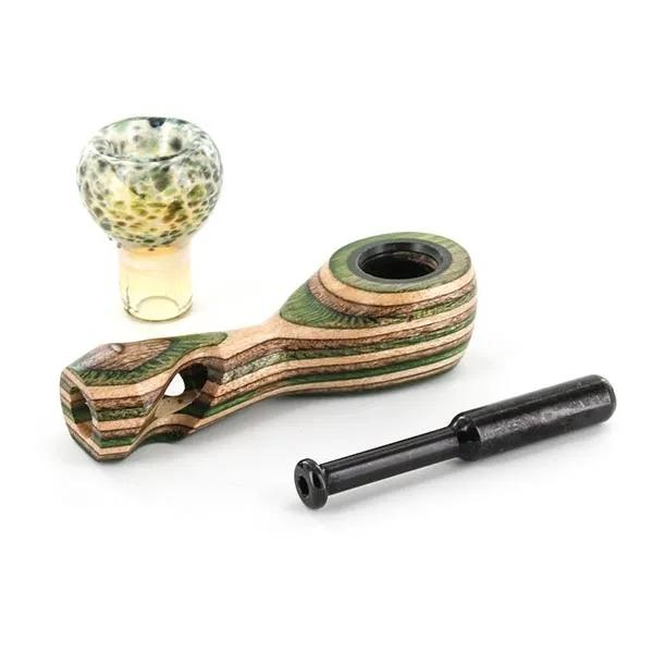 Hybrid glas-/træpibe Sparkle
