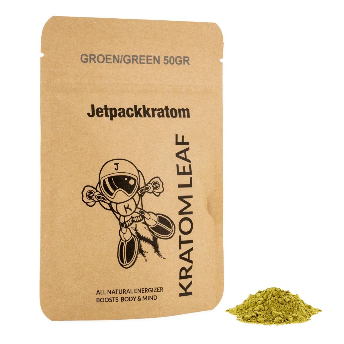 Jetpackkratom Kratom Grønt Pulver