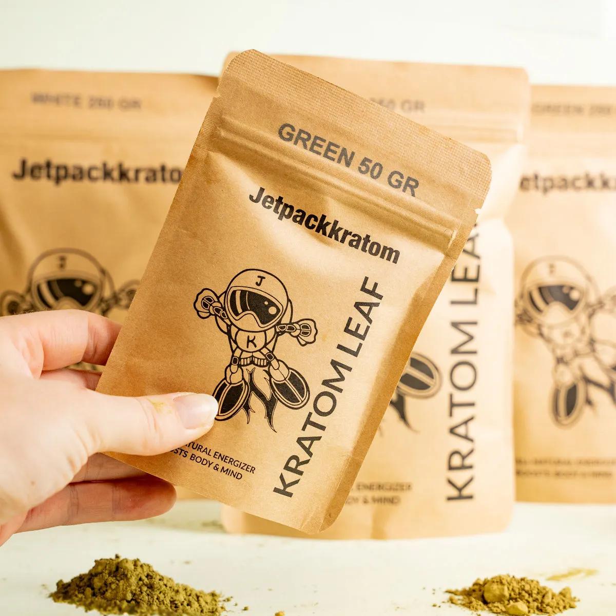 Jetpackkratom Kratom Grønt Pulver