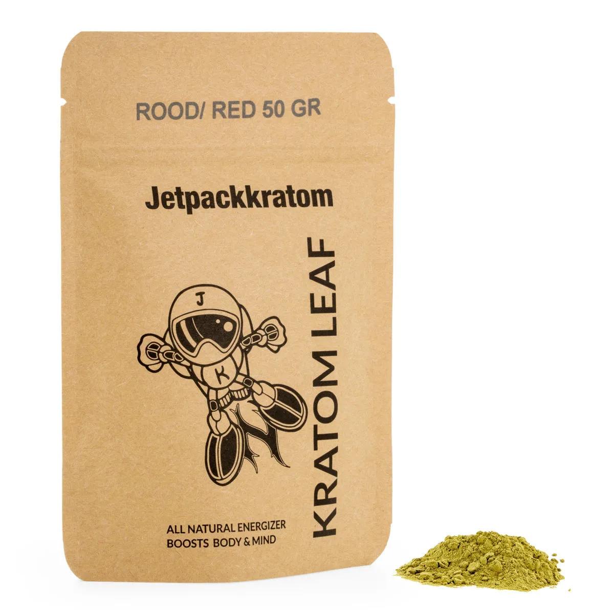 Jetpackkratom Kratom Rød Pulver