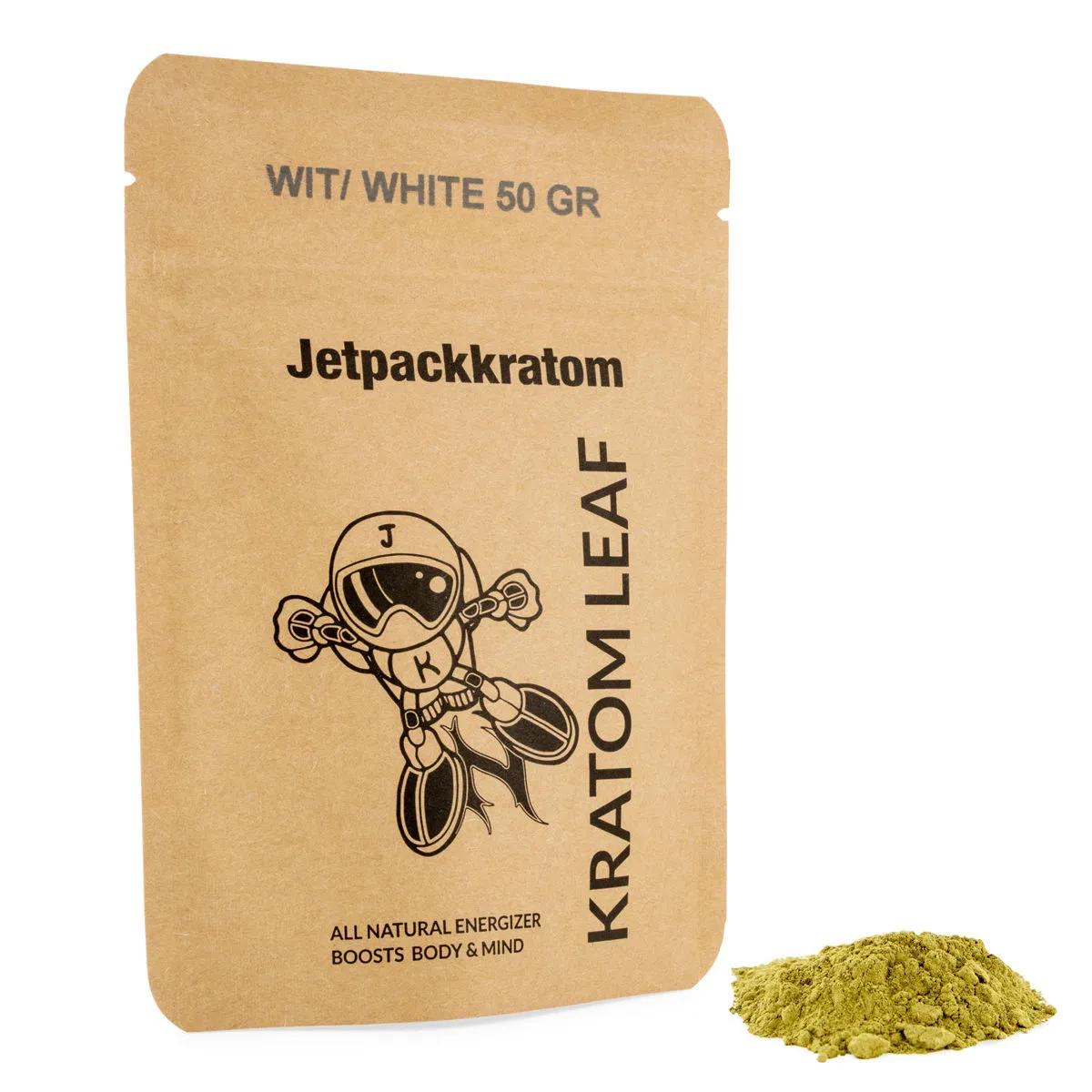 Jetpackkratom Kratom Hvidt Pulver