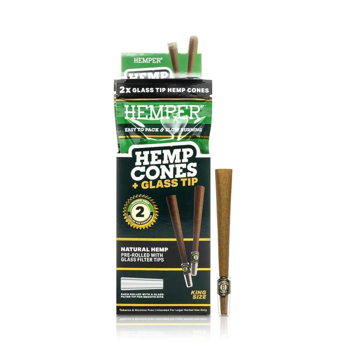 King Size Cones + Glasfiltre 2-pak