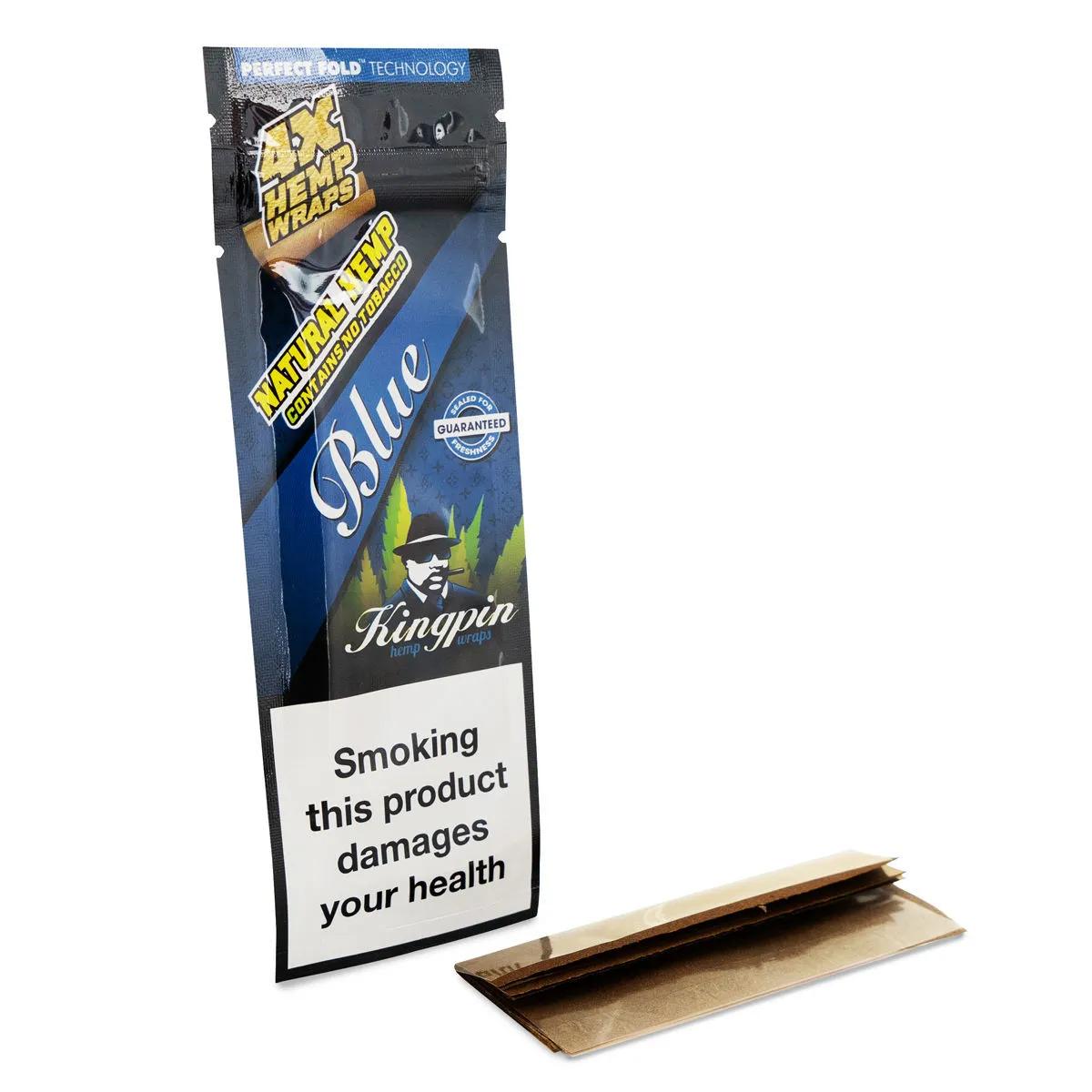 Kingpin Hemp Wraps – Hampe Blunt Wraps uden Tobak