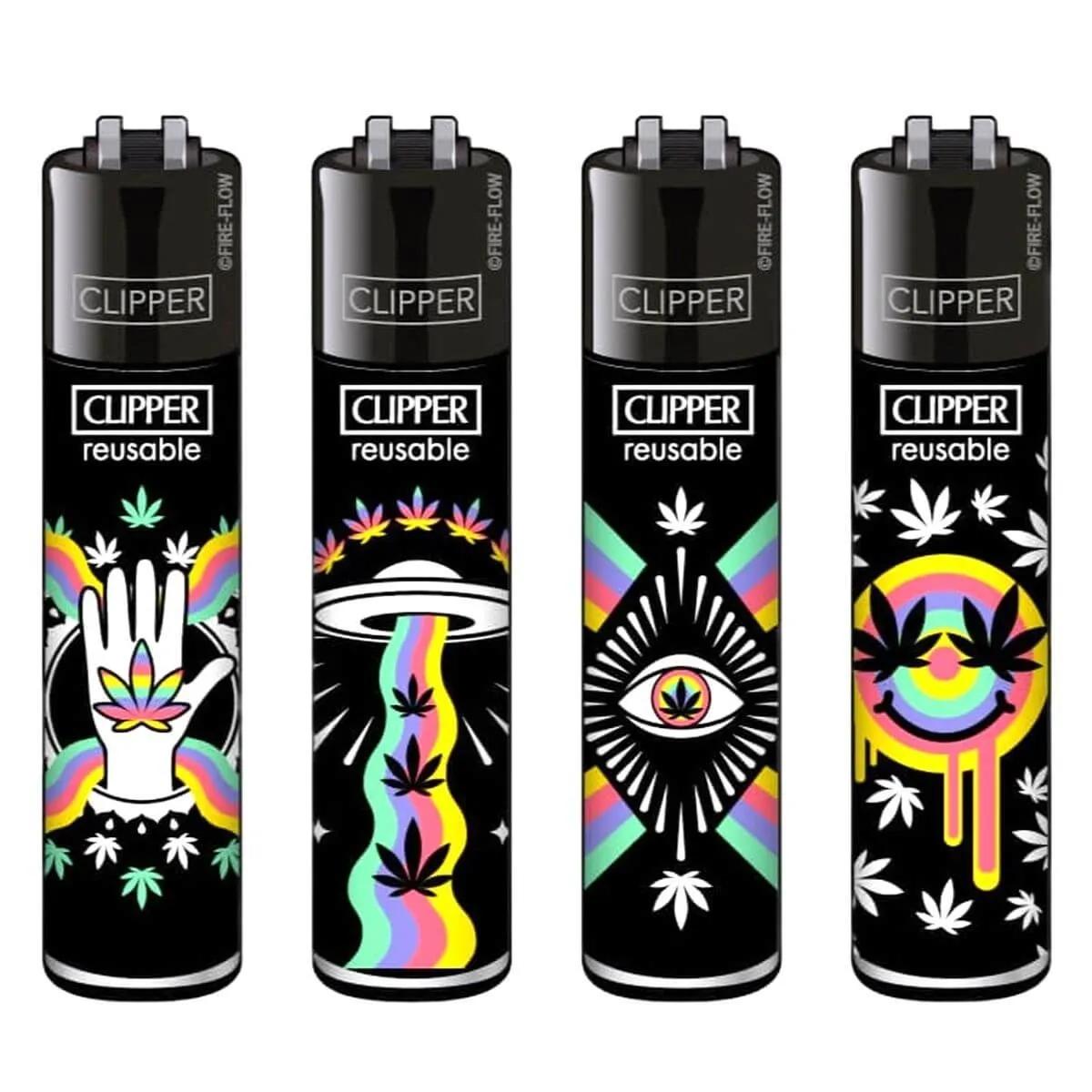 Clipper 420 Rainbow Lighter