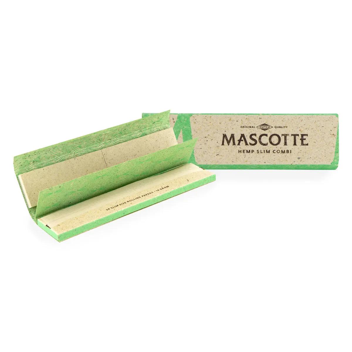 Mascotte Hemp Combi Slim Size rullepapir + tips