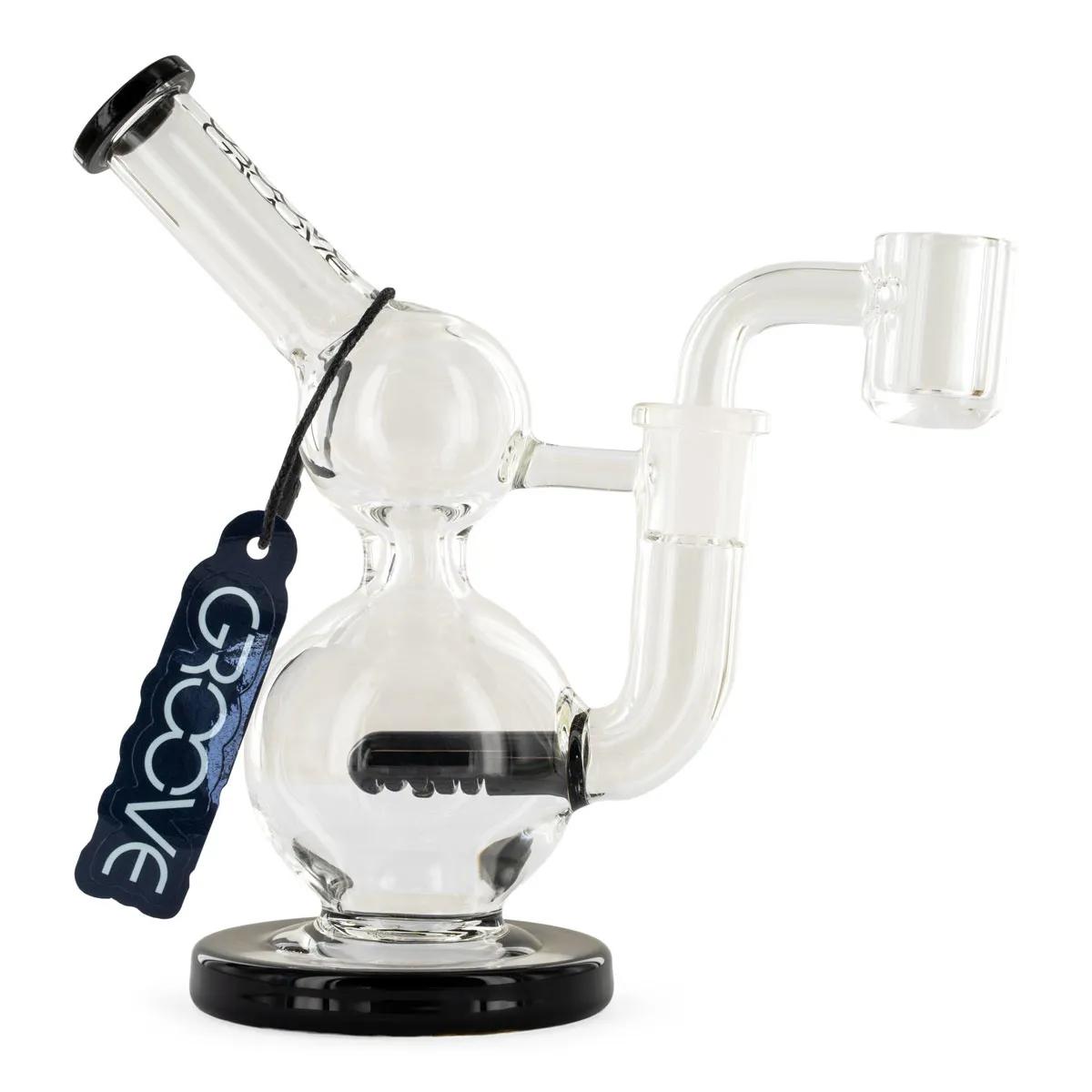 Groove Micro Round Glass Rig