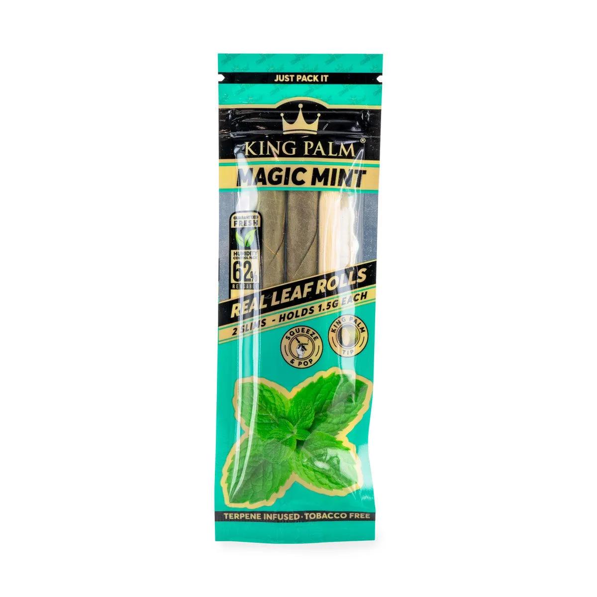King Palm Naturlige Færdigrullede Koniske Slim Joints