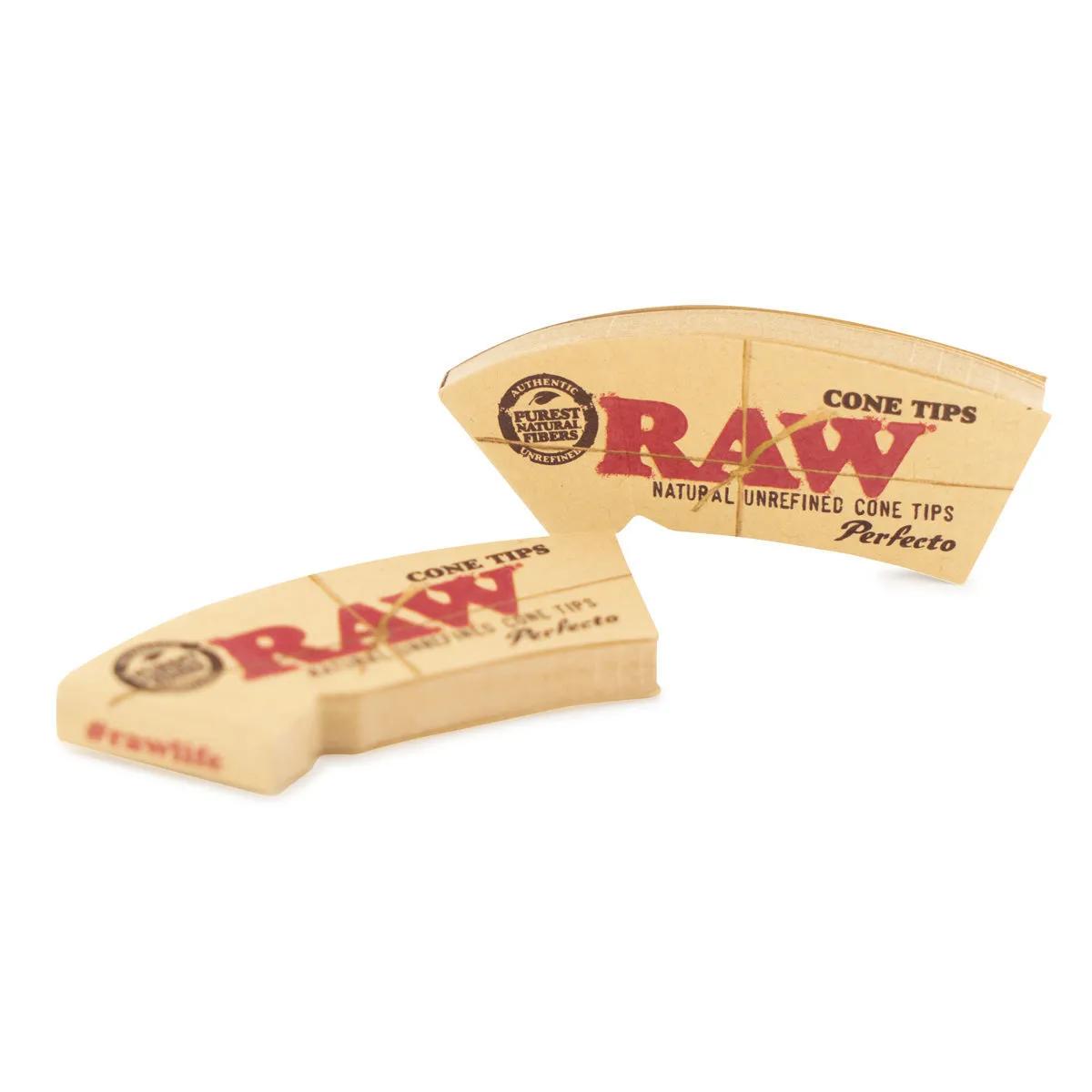 RAW Cone Tips Perfecto koniske filtertips