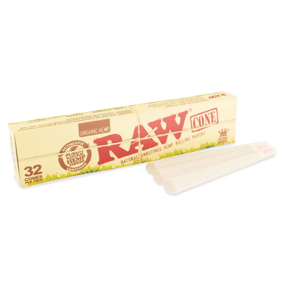 RAW Hemp Cones – forhåndsrullede kegler