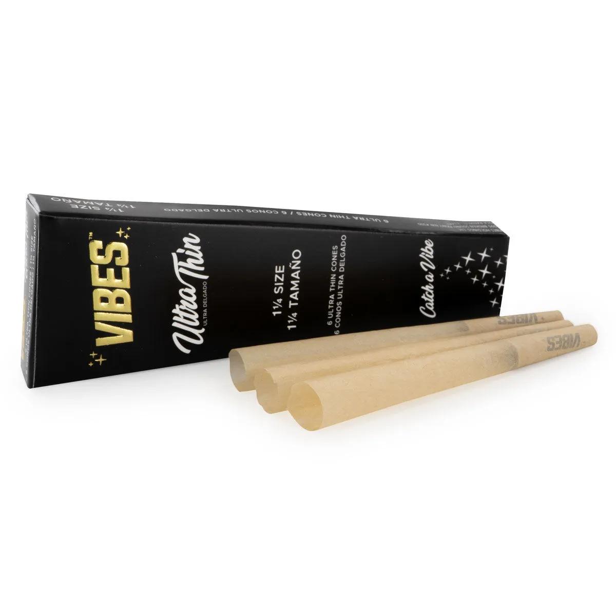 Vibes Ultra Thin Cones 1¼ færdigrullede kegler
