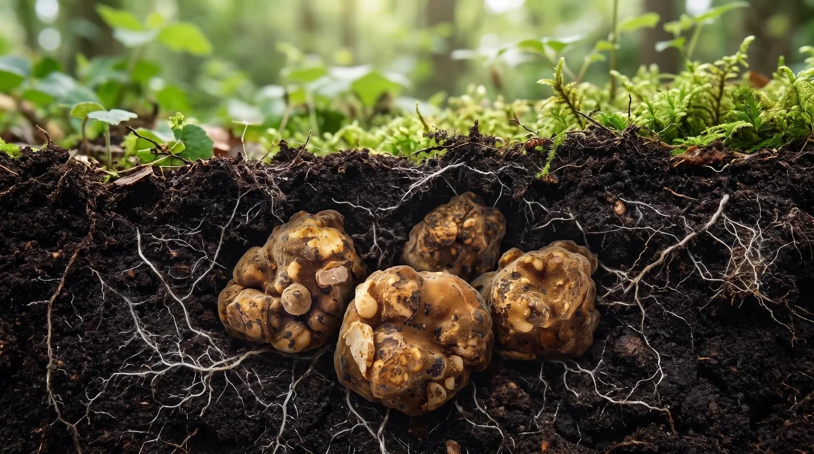 Derfor vokser magic truffles under jorden