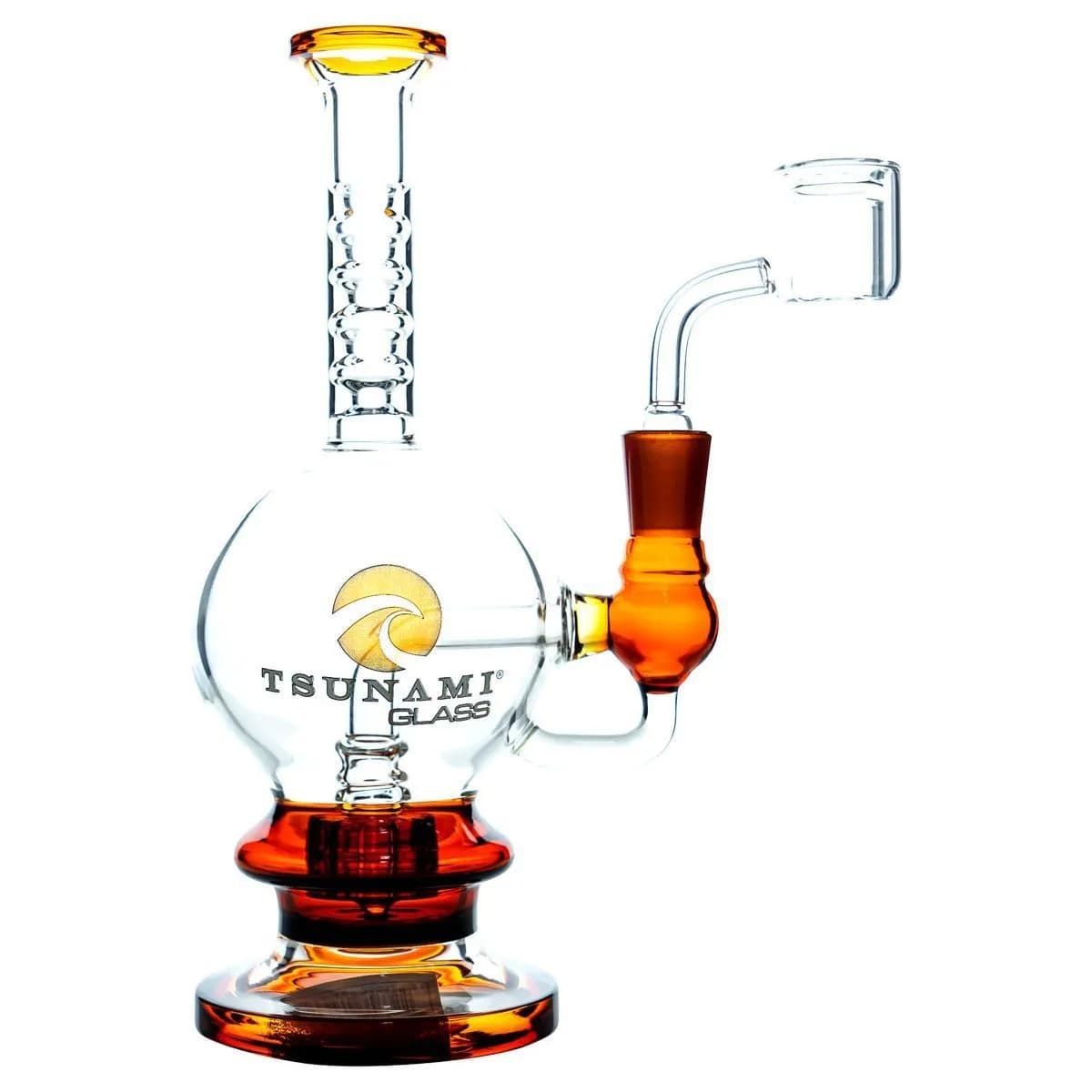 Dab Rig Shower Head 8" (Tsunami Glass)