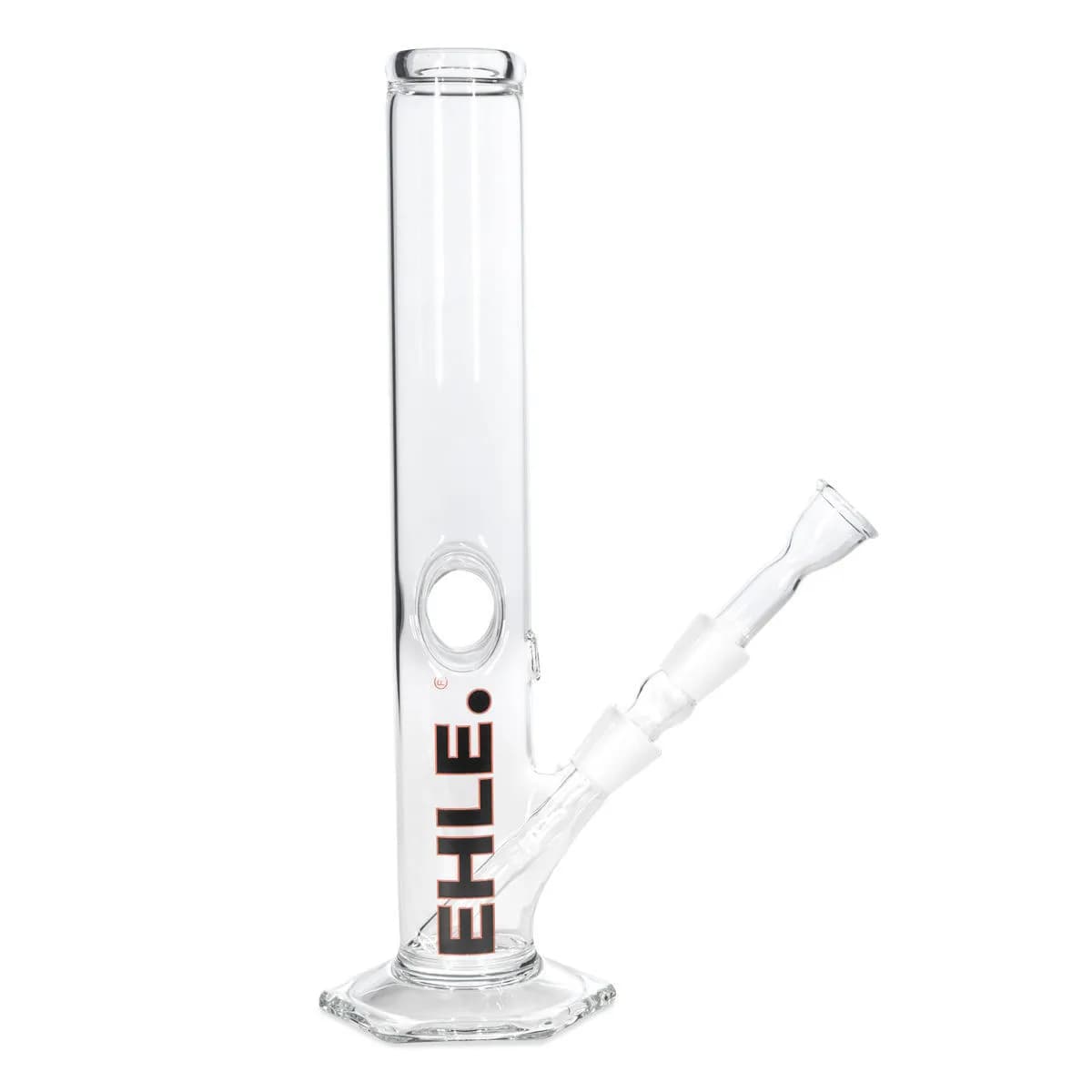 EHLE Glas Ice Bong Black Hole