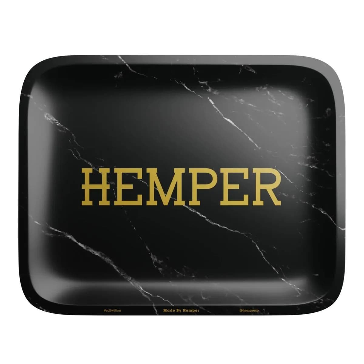 Hemper Luxe sort marmor rullebakke