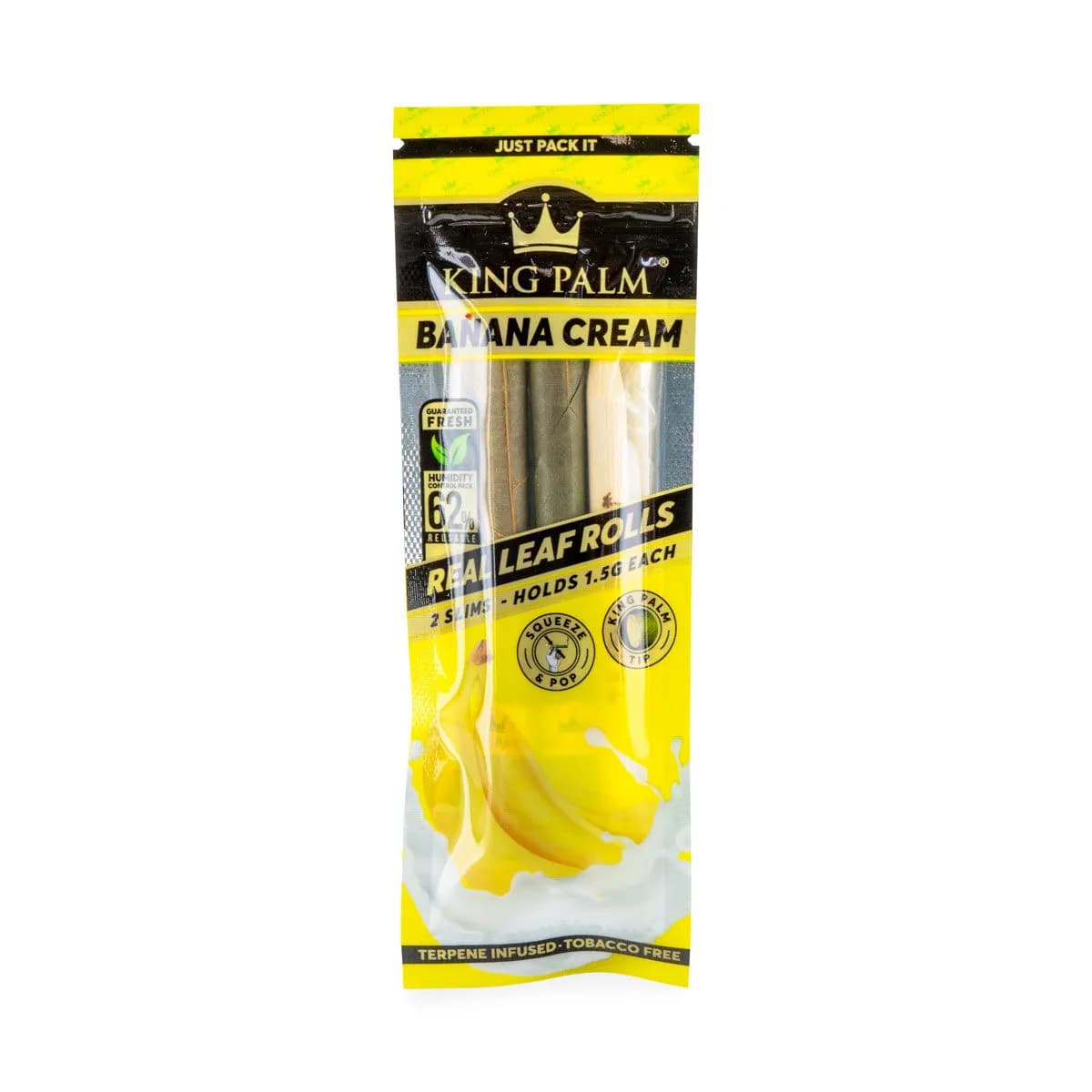 King Palm Naturlige Færdigrullede Koniske Slim Joints