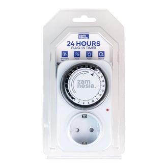 24-timers stikkontakt-timer