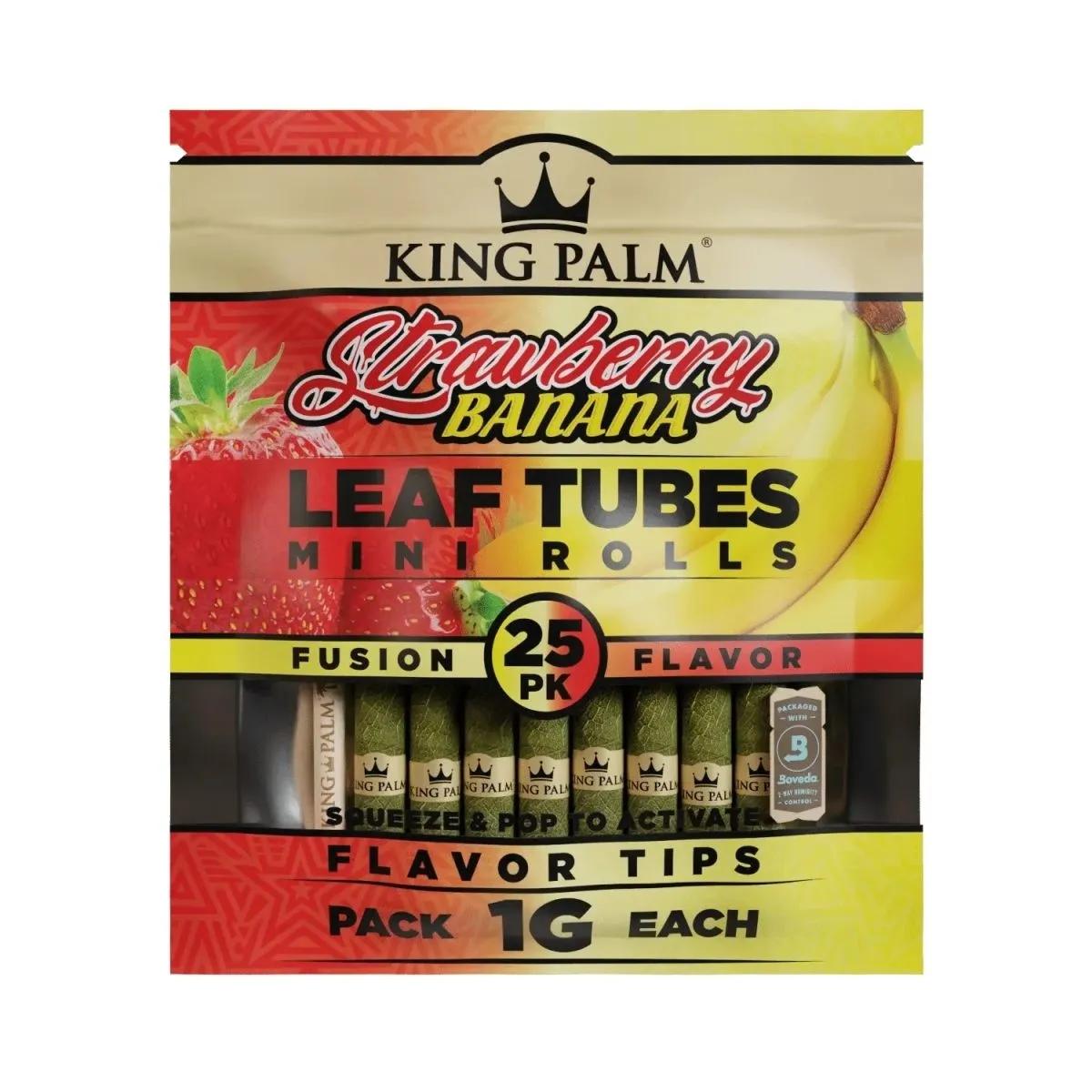 King Palm Fusion Flavour Leaf 25-pak palmebladswraps