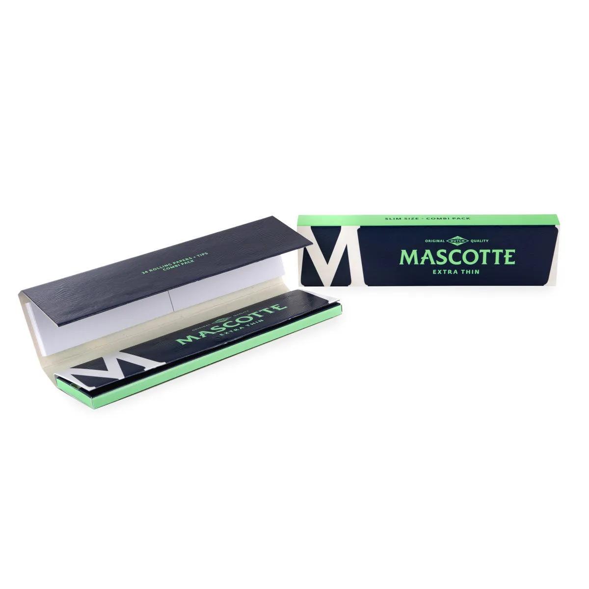 Mascotte Extra Thin Combi Slim Size rullepapir + tips