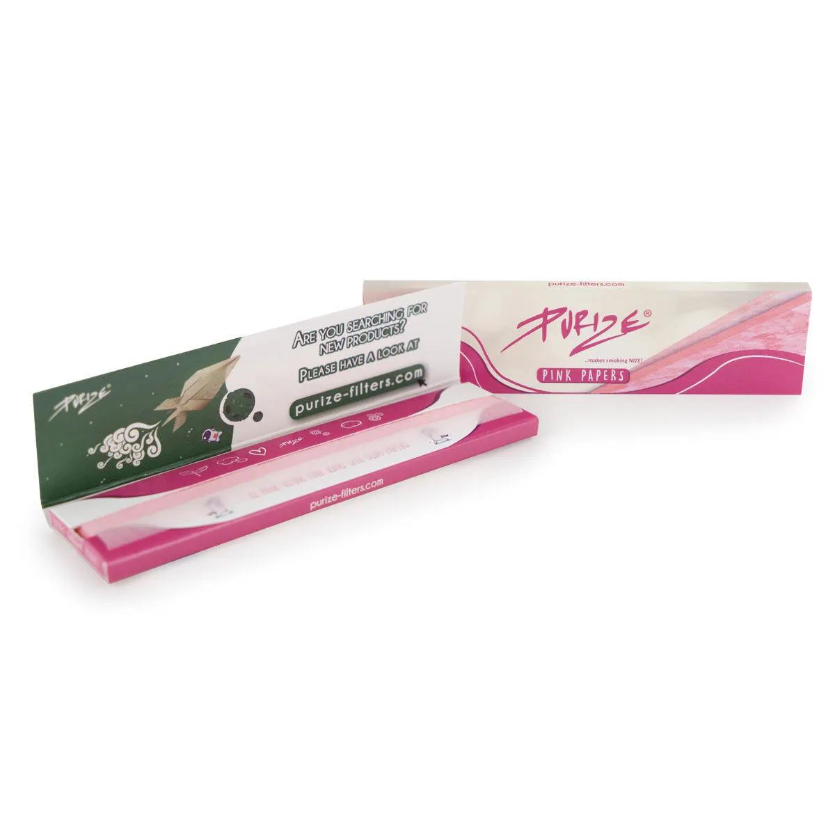 Purize Pink rullepapir King Size Slim