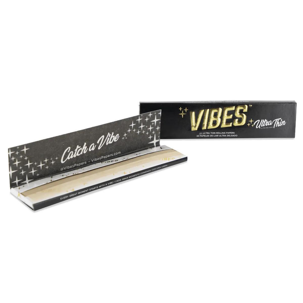 Vibes Ultra-Thin Rullepapir King Size Slim