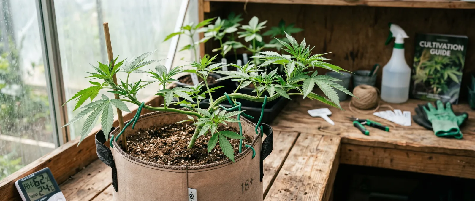 AZARIUS · What LST actually does to a cannabis plant