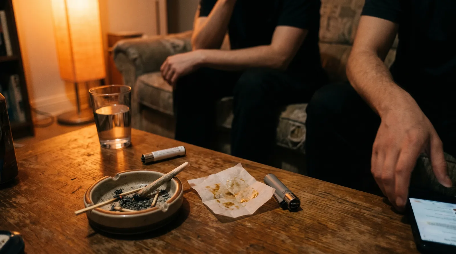 De tre faser i et cannabis-high: indsættelse og top, plateau, og nedtur