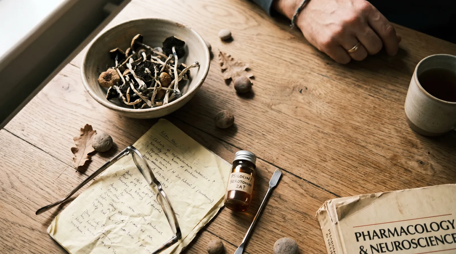 AZARIUS · Sådan virker psilocybin og psilocin på serotonin 2A-receptorerne