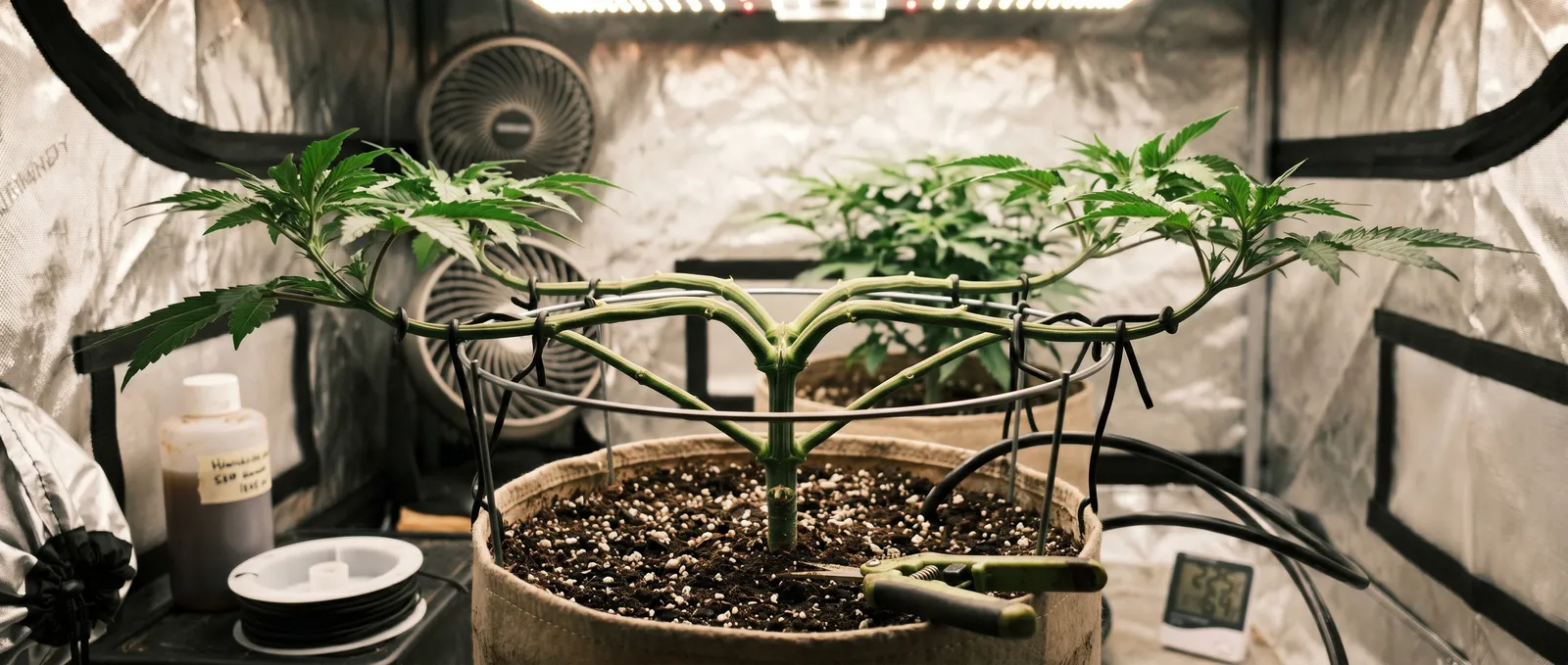 AZARIUS · What main-lining actually does to the plant