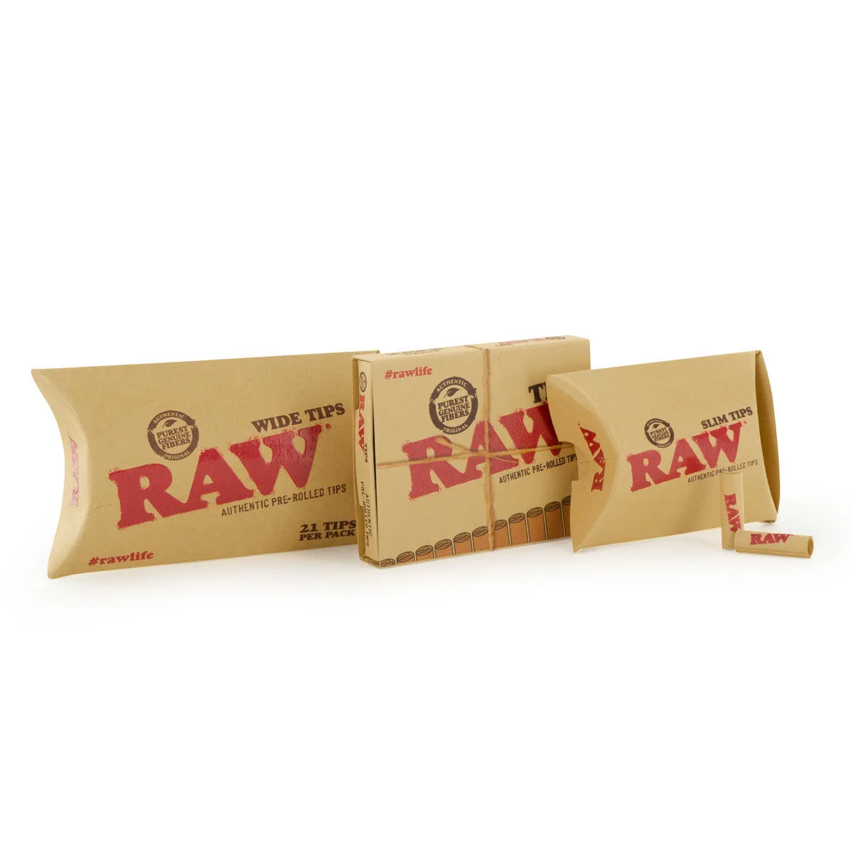 RAW Forrullede Filter Tips
